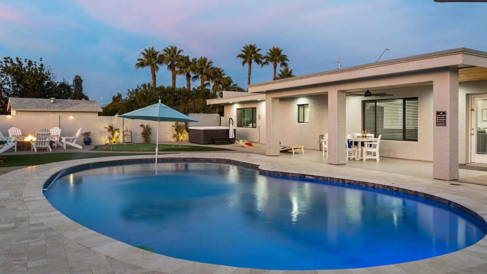 Desert Willow - Pool Spa Pickleball Basketball Court Plus Firepit & Putting Green Scottsdale